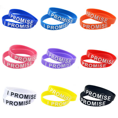 

Lebron James I Promised Silicone Bracelets