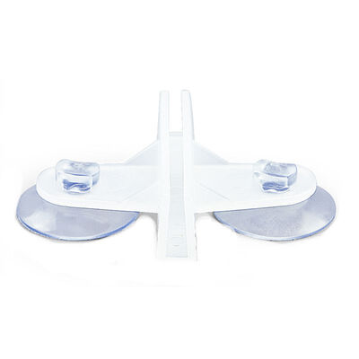 

2pcs Aquarium Fish Tank Divider Suction Cup Divider Black Plastic Sheet Holder