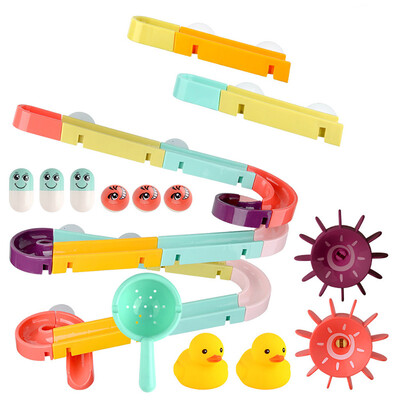 

Tailored Baby Bath Toys Suction Cup Race Orbits Track Kids Bathroom Bathtub Play