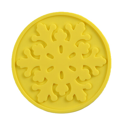 

Toponeto Fashion Silicone Heat Insulation Coffee Tea leaves Cup Mug Mat Pad Coaster Blue