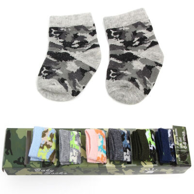 

Baby Boys Girls Boxed Socks Unisex Baby Infant Newborn SocksIn Gift Box Set Kids Baby Low Cut Cotton Socks 7 Pairs