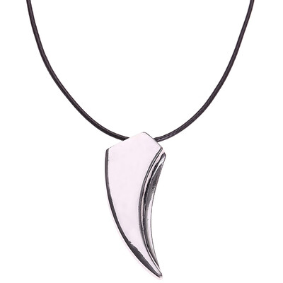 

Fashion Brave Mens Necklace Stainless Steel Wolf Tooth Necklace Animal Pendant Necklaces Jewelry Gift Wholesale