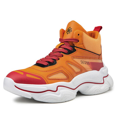 

TopoutShoes Elevator Celebrity Sports Shoes Lightweight Hidden Height Basketball Shoes Look Taller 32inch 8cm