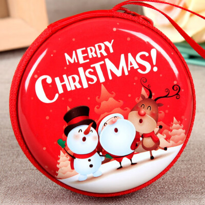 

Cute Christmas Mini Bag Cartoon Coin Purse kids Girls Wallet Earphone Box Bags Wome Wedding Gift Christmas Gift