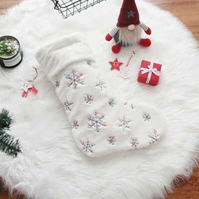 

Tailored Christmas Decorations Soft Beads Embroidered Christmas Stockings