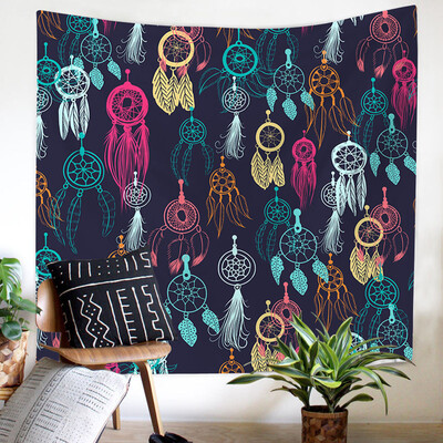 

Toponeto Colorful Print Tapestry Art Room Wall Hanging Tapestry Art Nature Home Decor
