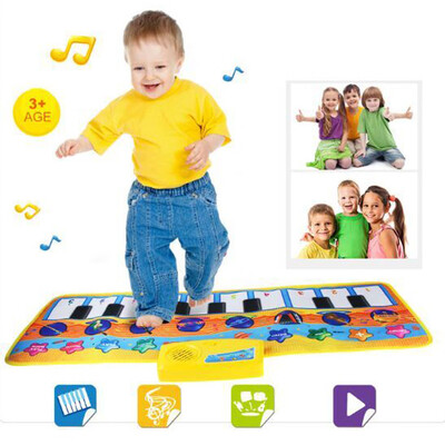 

〖Follure〗New Touch Play Keyboard Musical Music Singing Gym Carpet Mat Best Kids Baby Gift