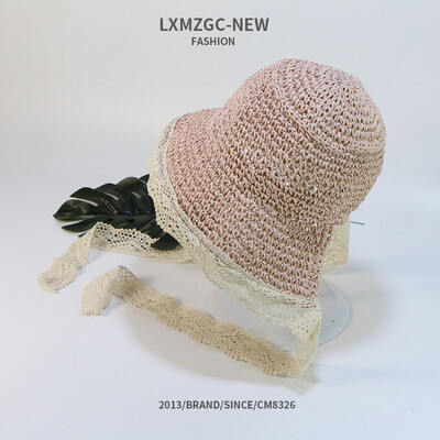

New Sunhat Hand-woven Straw Hat for Children in Summer