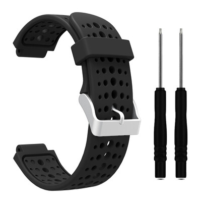 

Replacement Silicone Watch Band For Garmin Forerunner 220 230 235 620 63