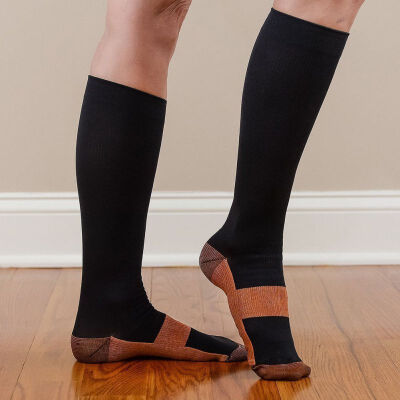 

Outdoor Anti-Fatigue Slim Fat-Lossing Compression High Socks Calf Support Comfty Relief Leg Socks