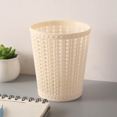 

Toponeto Trumpet Desktops Mini Trash Can Creative Covered Kitchen Living Room