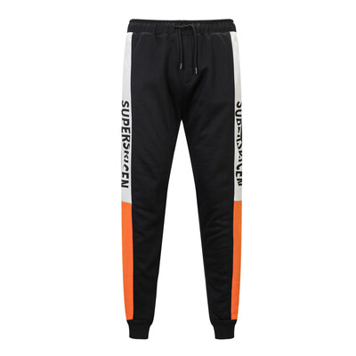 

Gobestart Mens Fashion Patchwork Printed Trousers Pants Casual Holes Pants Sweatpants