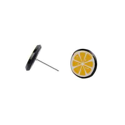 

Acrylic Summer Lemon Strawberry Fruit Earrings Jewelry Pendant New