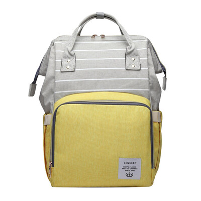 

Tailored Women Waterproof Mummy Bag Multi-function Backpack Wild Large Capacity Handbag