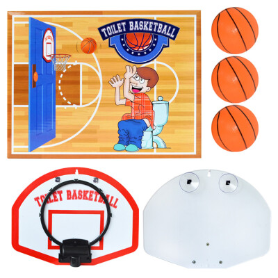 

Siaonvr Toilet Basketball Game Decompression Fun Pitching Game Toy