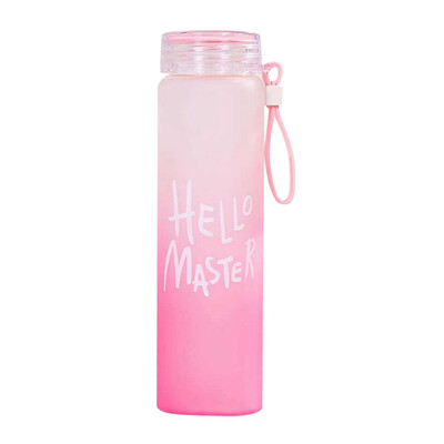 

High-quality Durable Fashion Casual Creative Glass Water Bottle Sports Portable Outdoor Students Leak-proof DrinkwearCM