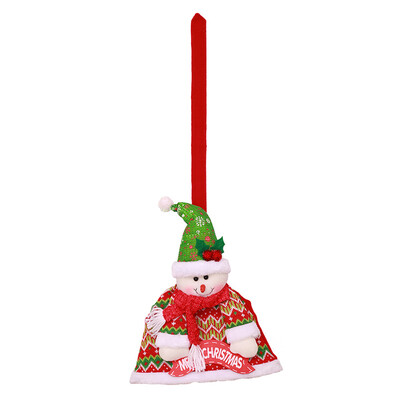 

Christmas Decoration Broom Decoration Hanging Broom Cover General Cloth Cover Family Hotel Supplies Christmas Broom Cover1
