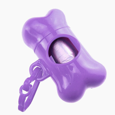 

1PC Dog Poop Bag Bone Dispenser Case Pet Waste Bags Dog Bags Products For Dogs Eco-Friendly1