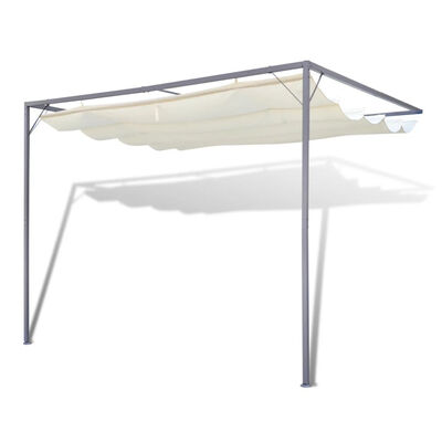 

Garden Patio Awning Sun Shade Canopy Wall Gazebo
