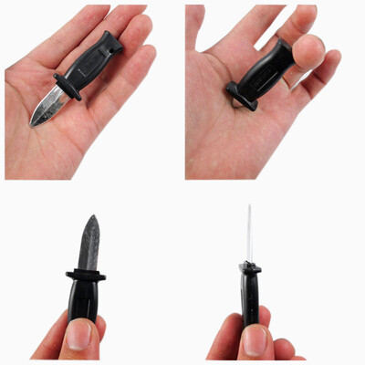 

YIWULA1pc Trick Dagger Prop Retractable Slide In Fun Joke Fake Toys