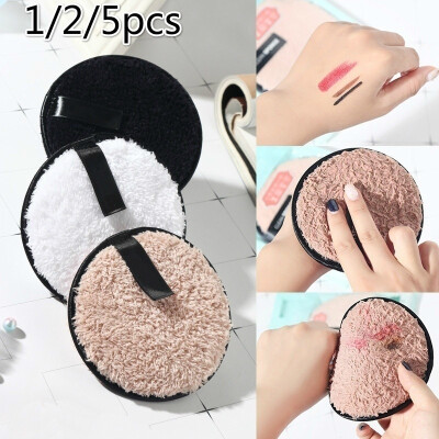 

1pcs2pcs5pcs Cosmetic Puff Set Microfiber Cloth Pad Remover Cleansing Face Care Makeup Remover Puff