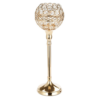 

Gobestart Vintage With Pattern Crystal Candlestick Wedding Plot People Gift Dedecorations