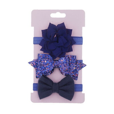 

Baby Girls Headband Multi Colors Bow Knot Head Bandage Kids Toddlers Headwear Hair Band Infant Clothing Accessories 3pcs set
