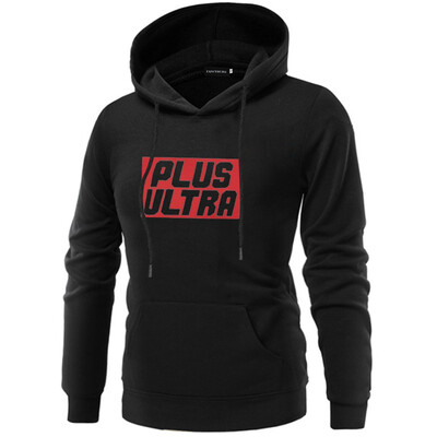

My Hero College Women Sweatshirt Japanese Anime Letter Printed Long Sleeve Hooded Hoodie Long Sleeve Causal Sweatshirt