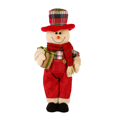 

〖Follure〗Santa Claus Elk Snowman 38cm Animated Plush Toy Doll Stuffed Animal Xmas Gift