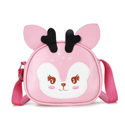 

1Pc Baby Bag Children Cute Cartoon Design Cross-body Handbag Fashion Girls Kids PU Shoulder Messenger Bag