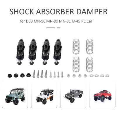 

Aluminum Alloy Metal Shock Absorber Damper for D90 MN-90 MN-99 MN-91 FJ-45 RC Car 112 Rock Crawler Upgrade Parts