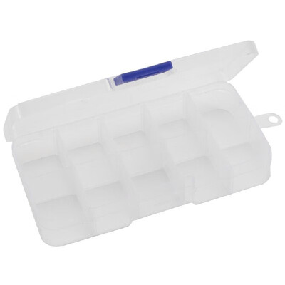 

Portable Fishing Box Plastic Fishing Accessories Storage Box Fishing Tools Lures Hooks Compartments Case