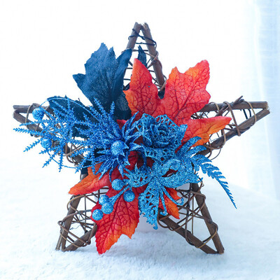 

Tailored Hanging Ornament Wooden Thanksgiving Black Pumpkin Star Shape Wall Ornament