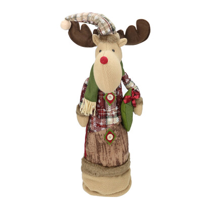 

〖Follure〗Xmas Retractable Standing Doll Merry Christmas Telescopic Kids Favor Party Decor