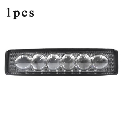 

Car LED 18W Work Light Strobe Lamp Bar 3 Color Off-Road Inspection Bulbs 6000K
