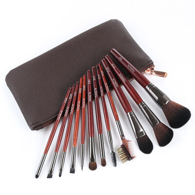 

12pcs Eyeshadow Makeup Brushes Set Eye Shadow Make Up Brushes Soft Synthetic Hair Beauty