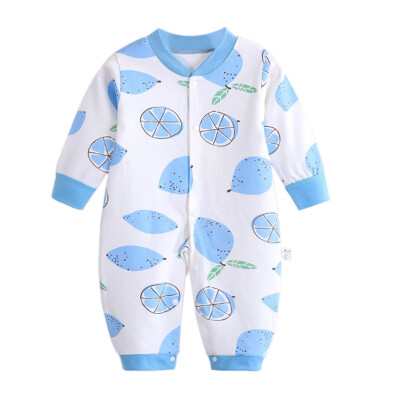 

Newborn Toddler Baby Boys Girls Rompers Funny Letter Cartoon Jumpsuit For Infant Boys Girls Long Sleeve Clothing