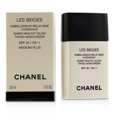 

CHANEL - Les Beiges Sheer Healthy Glow Tinted Moisturizer SPF 30 - Medium Plus 30ml1oz