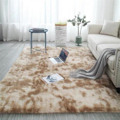 

Plush Soft Carpet Faux Fur Area Rug Non-slip Floor Mats Different Sizes For Living Room Bedroom Home Decoration Supplies