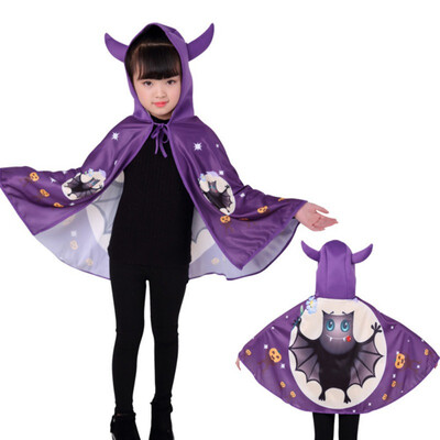 

Unisex Halloween Costume for Kids Baby Girls Princess Fancy Dress Children Hooded Cloak Cape Cosplay Party Cosplay Cape