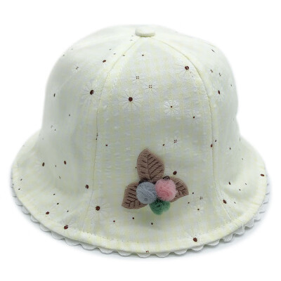 

Baby Girl cap Sun Hats Fisherman Cap Cotton boy hats Bowknot Children Infant Bebes Kids Spring Summer