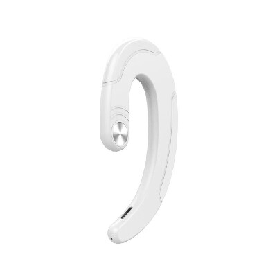 

BT Wireless Headphones with Microphone Bone Conduction Ear-hook Painless Hanging Headset Stereo Music Hands-free Calls Noise Cance