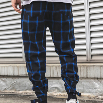 

Tailored Mens Summer Fashion Casual Harem Pants Lattice Long Pants