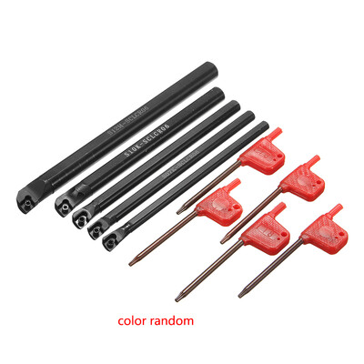 

S06K S07K S08K S10K S12M SCLCR06 Lathe Turning Tool Holder Boring Bar Semi-finishing Finishing Wrench Tool Set