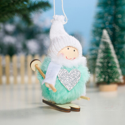 

Gobestart Christmas Crafts Christmas Tree Ornaments Hanging Dress Up Pendant Decorations