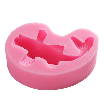 

Goldfish Fish Mold Silicone Fondant Chocolate Candy Cake Mold Soap Embossed Baking Mold Diy Wedding Decoration Tools Beautiful