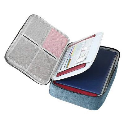 

New High Quality Fabric Wallet Passport Holder Large Capacity Travel Document Organizer Bag for Passport Cash Credit Cards 1PC