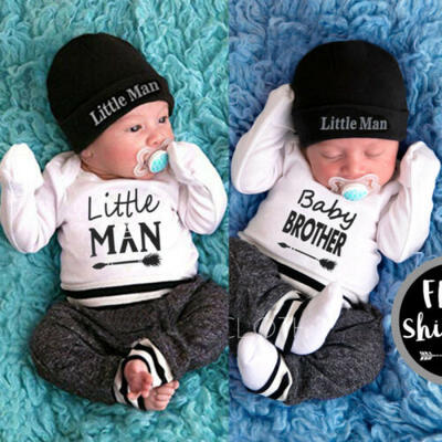 

0-18M Infant Newborn Baby Boys RomperPants Outfit Clothes Bodysuit Playsuit