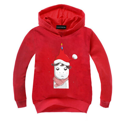 

lucasy Kids Christmas Hoodies Unisex Unicorns Snowman Sweatershirt Pullover Tops