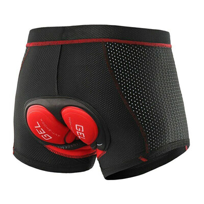 

ARSUXEO 1pc Cycling Shorts Underpants Cloth Gel Padded Breathable Mountain Bike